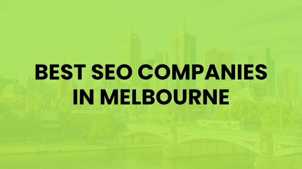 SEO Companies Melbourne